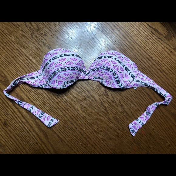 Tie bandeau bikini top - Picture 1 of 1